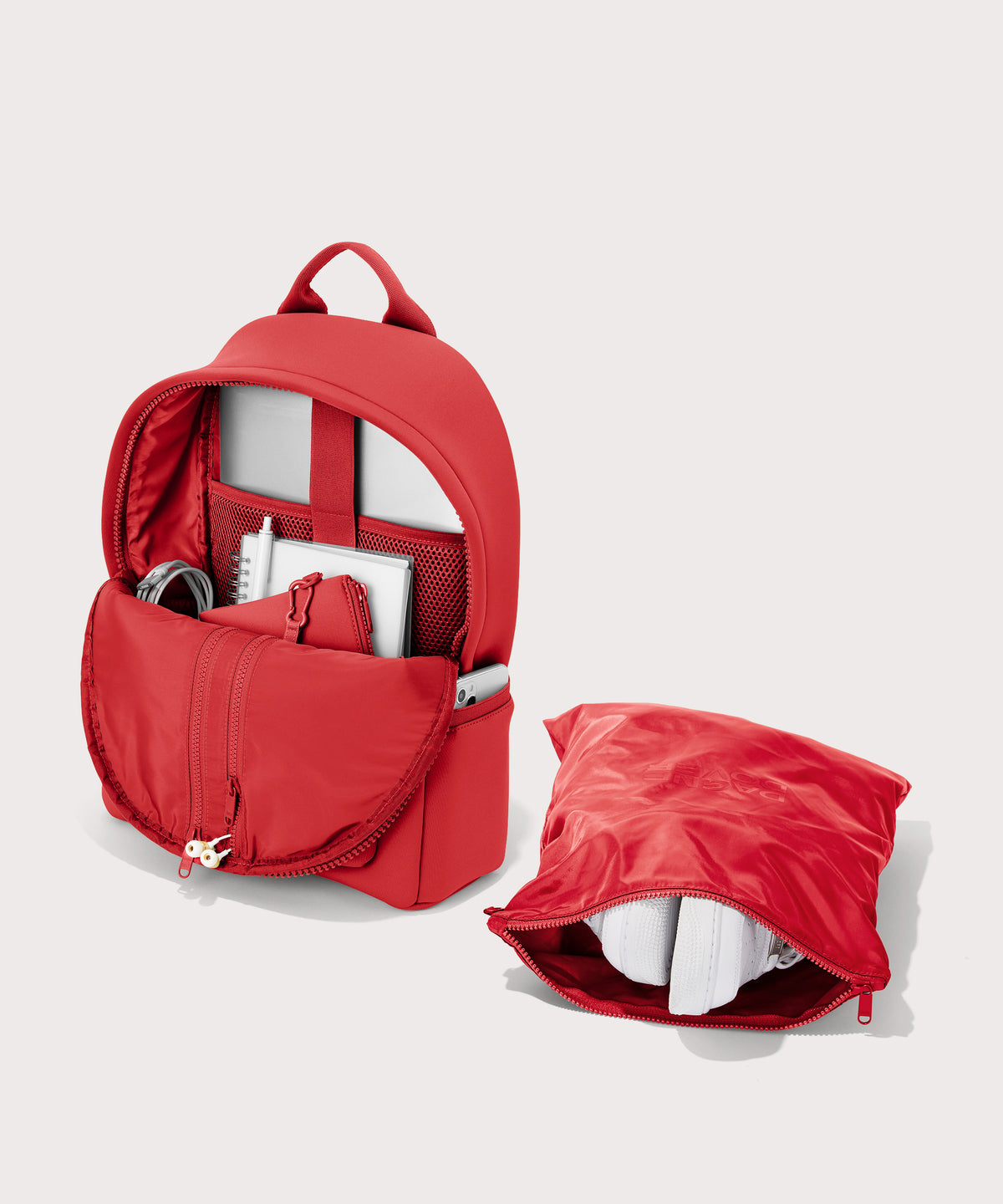 Dakota Backpack in Cherry. Medium - Image 3