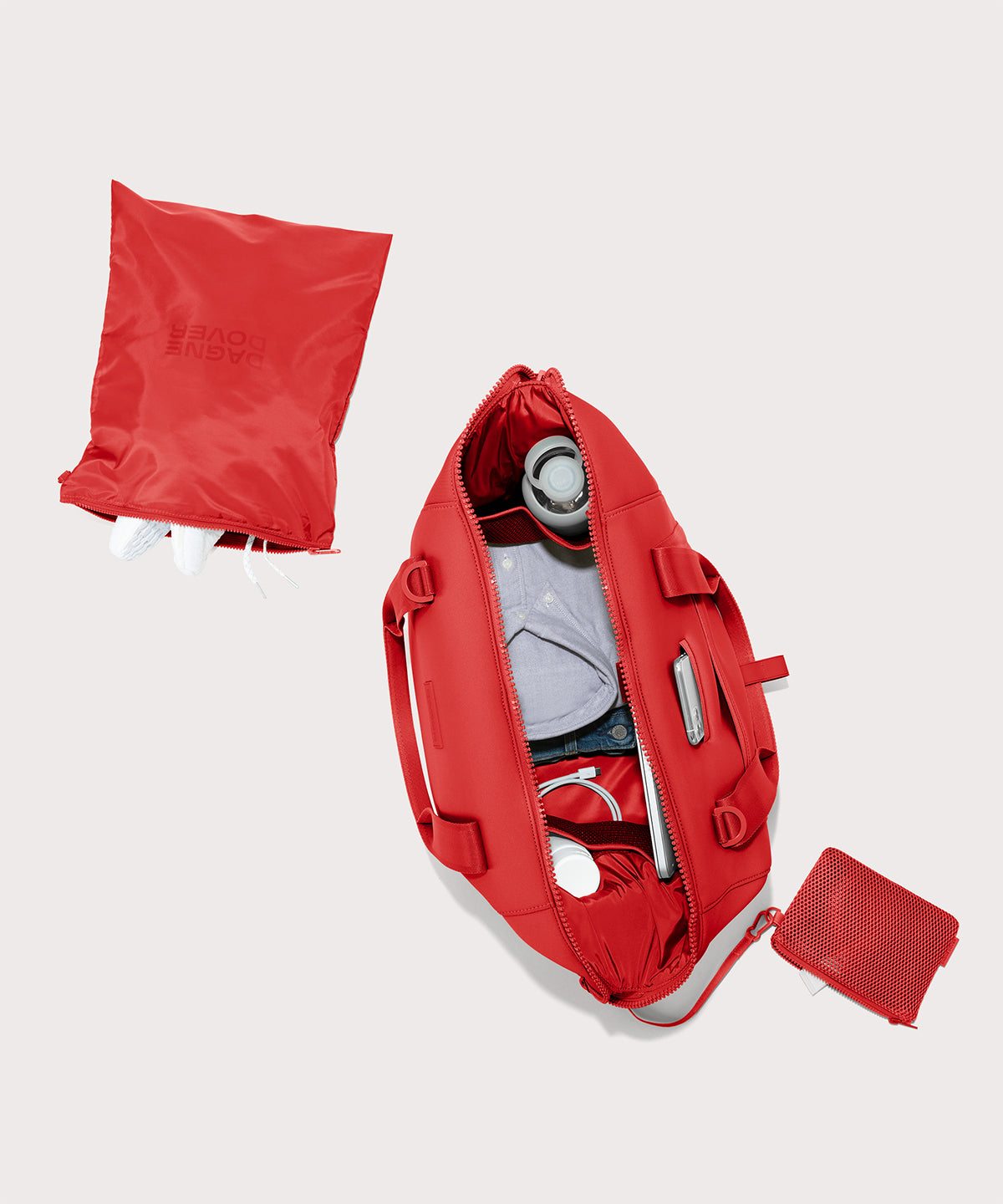 Landon Carryall in Cherry. Large - Image 3