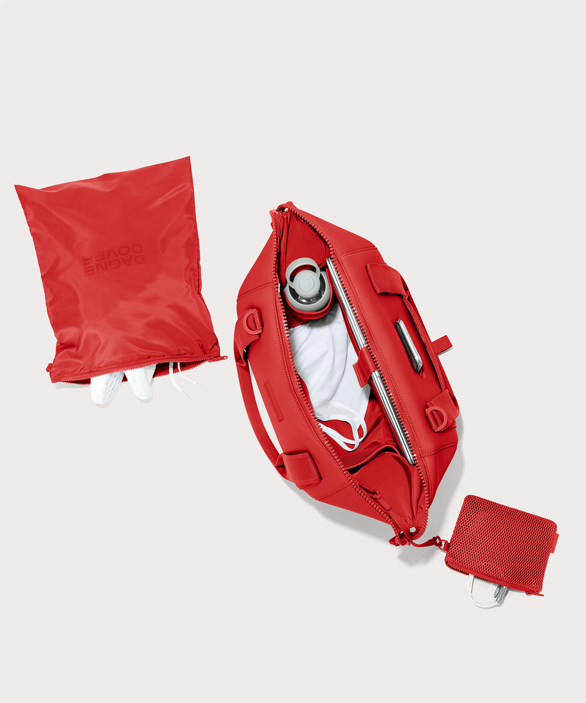 Landon Carryall in Cherry. Medium - Image 3