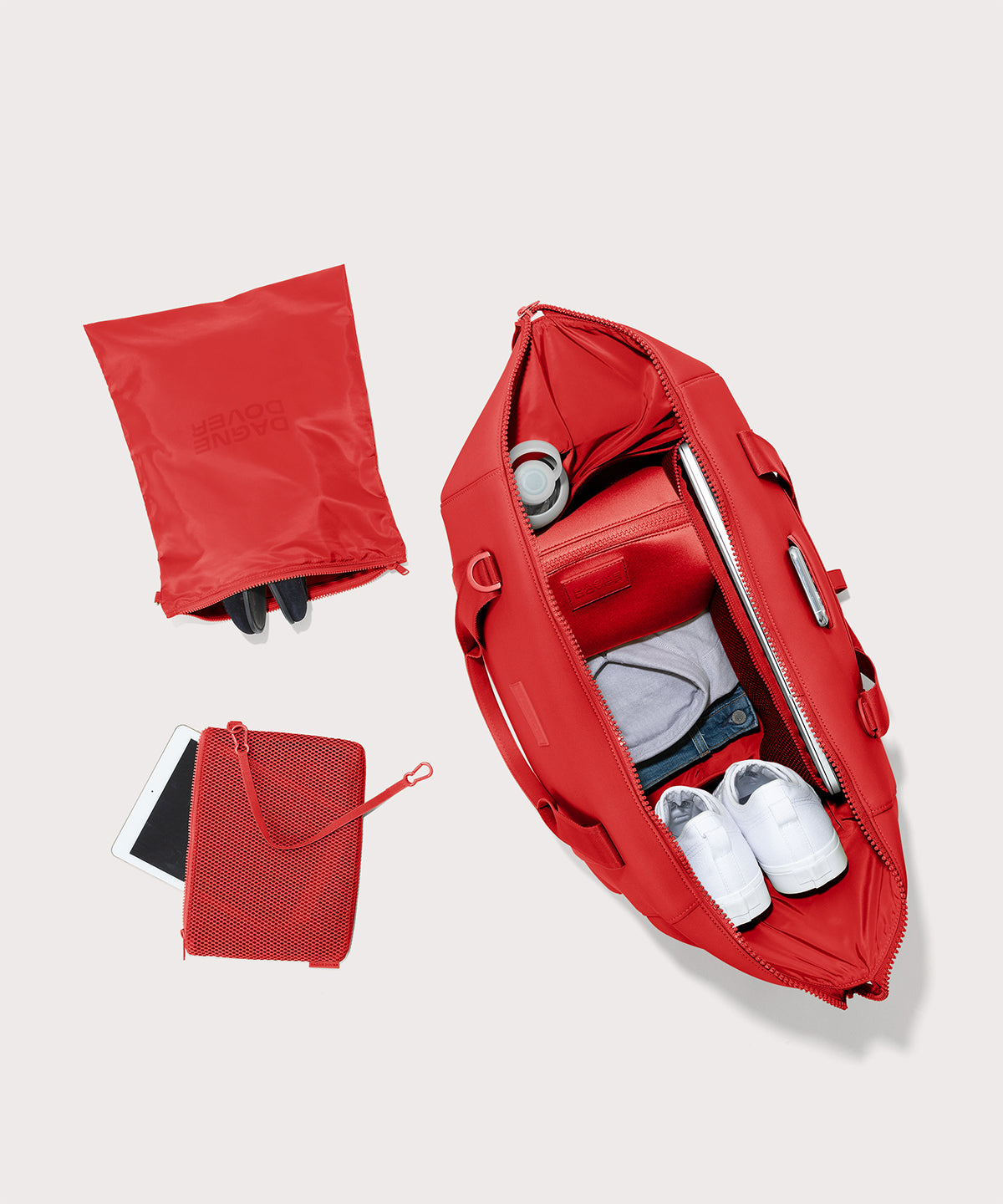 Landon Carryall in Cherry. Extra Large - Image 3