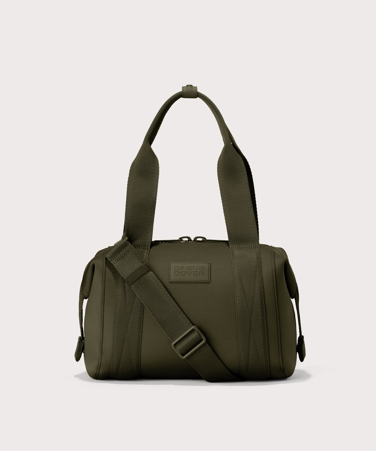 Landon Carryall in Dark Moss. Small