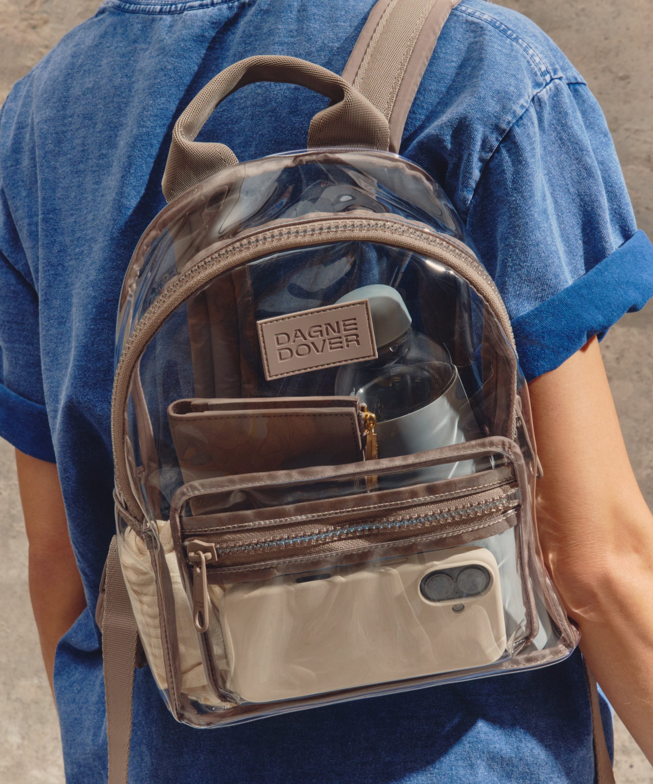 Dakota Stadium Backpack in Clear. Small - Image 7
