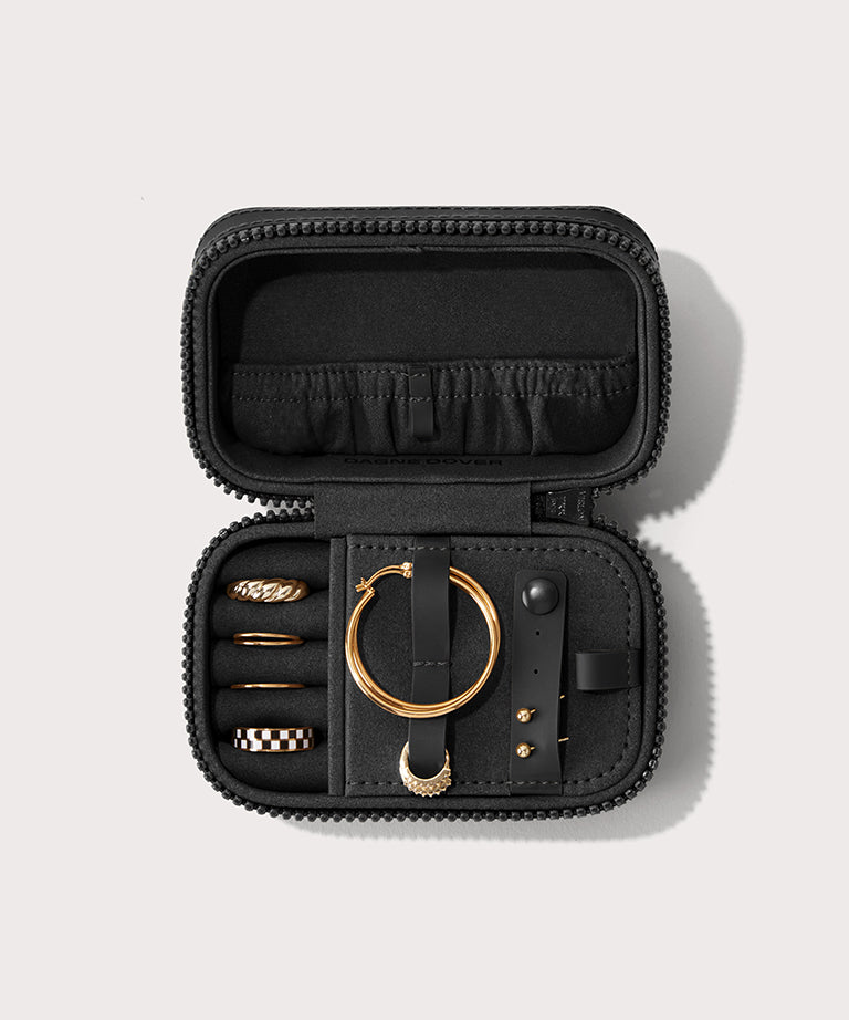 Frankie Jewelry Case in Onyx. Small - Image 2
