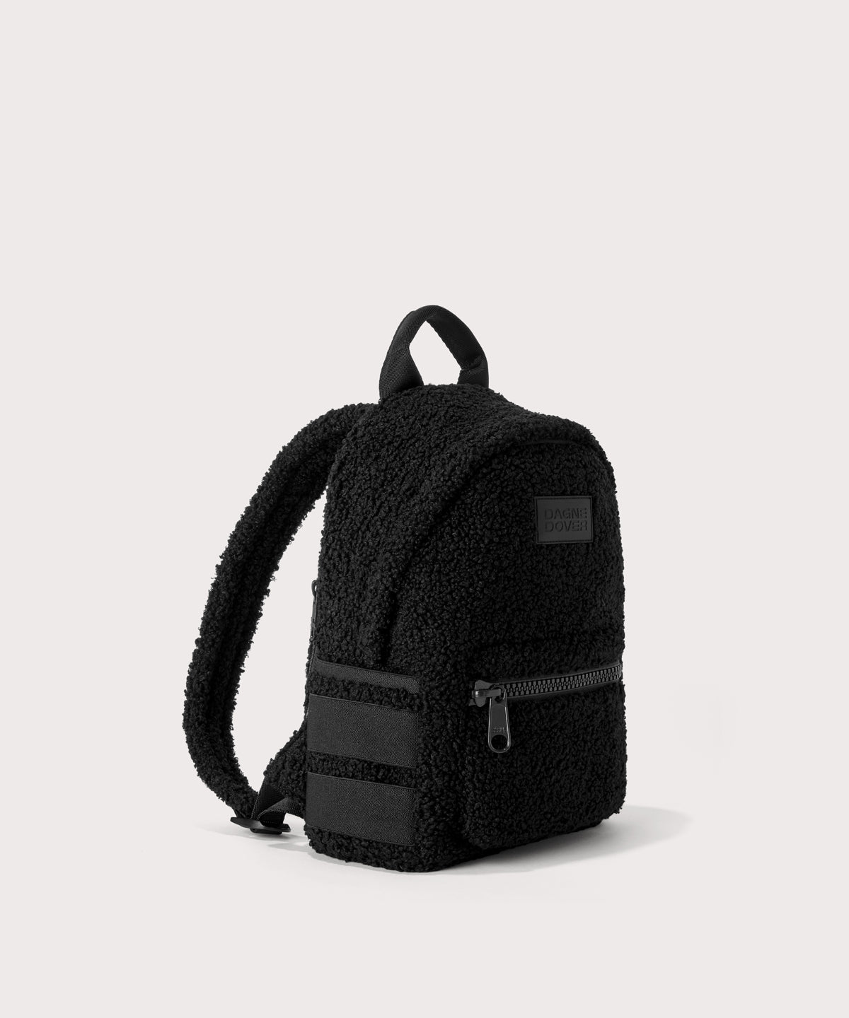 Dakota Backpack in Onyx Shearling . Small - Image 4