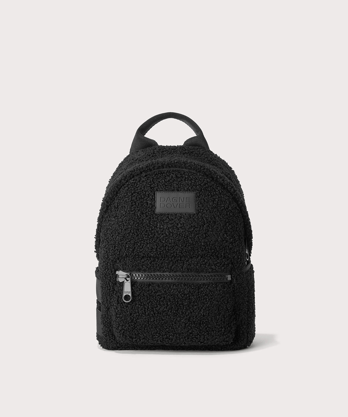 Dakota Backpack in Onyx Shearling . Small