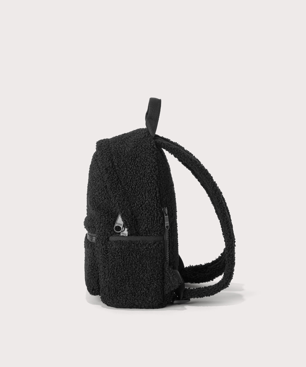 Dakota Backpack in Onyx Shearling . Small - Image 6