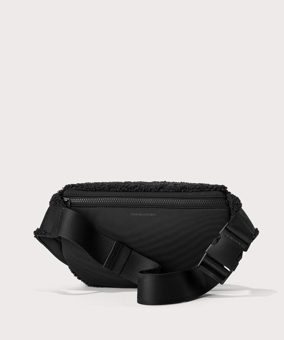 Jax Large Fanny Pack in Onyx Shearling - Image 4