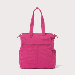 Super Soft Convertible Backpack in Fuchsia
