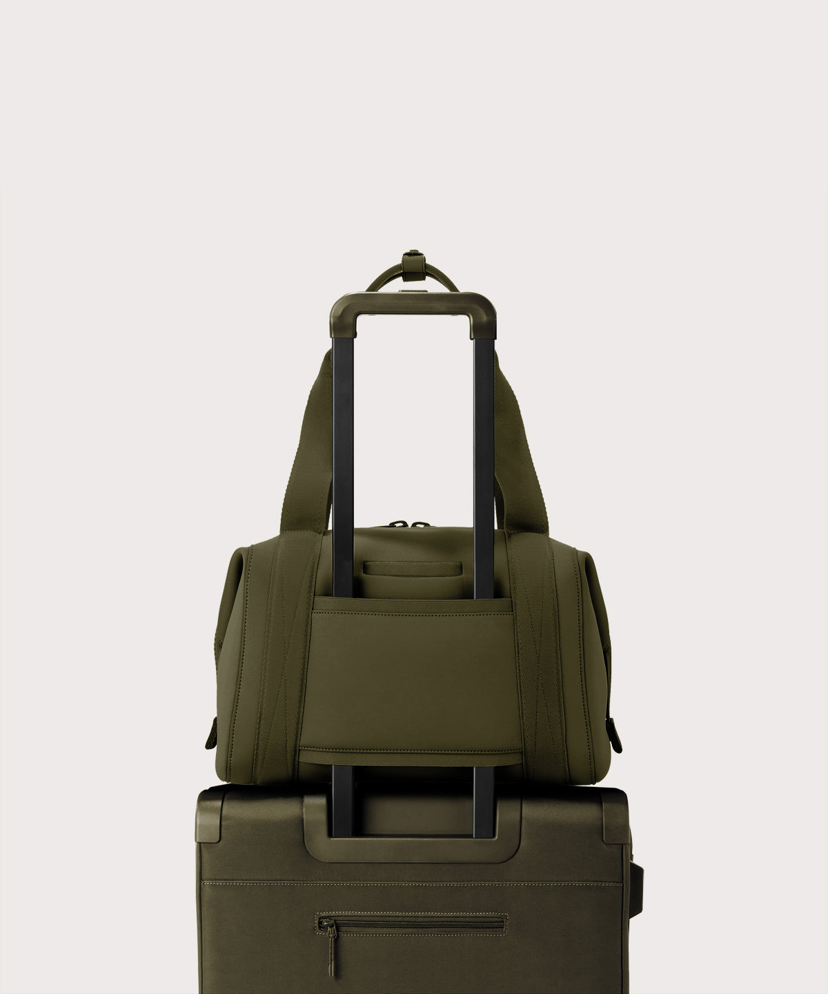 Landon Carryall in Dark Moss. Medium - Image 8