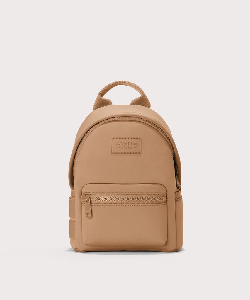 Dakota Backpack in Camel. Small