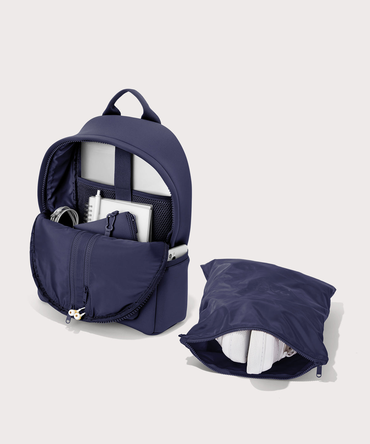 Dakota Backpack in Storm. Medium - Image 3