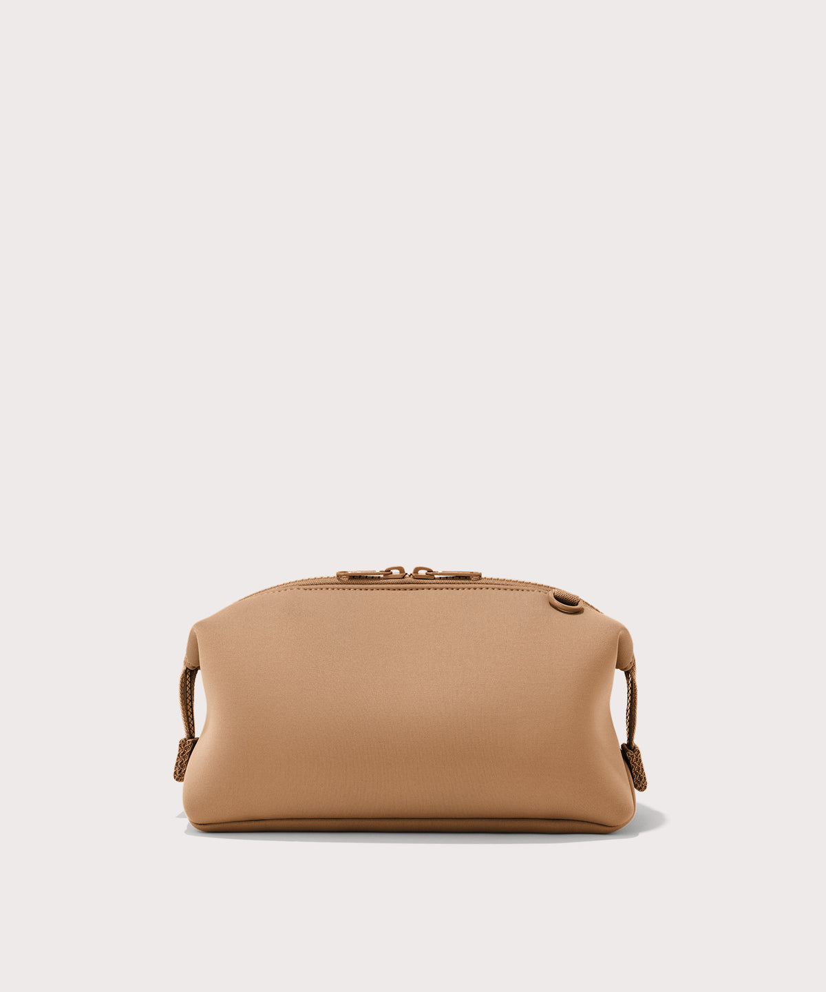 Hunter Toiletry Bag in Camel. Large - Image 6