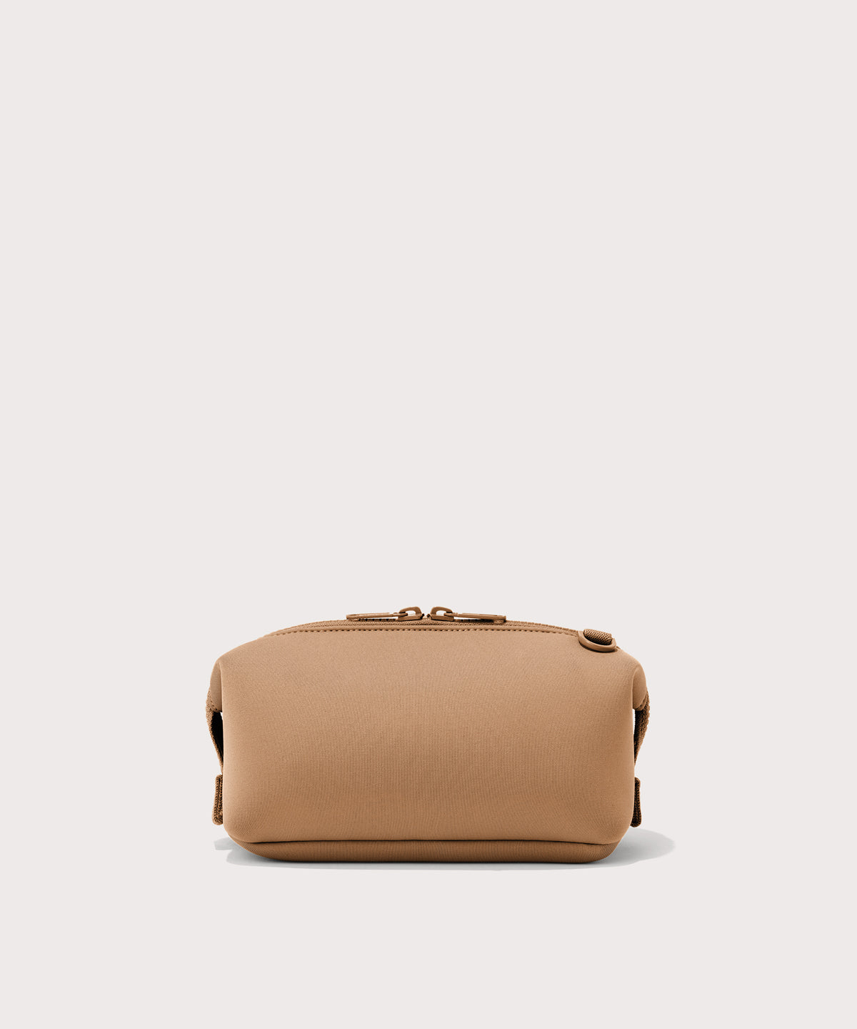 Hunter Toiletry Bag in Camel. Small - Image 6