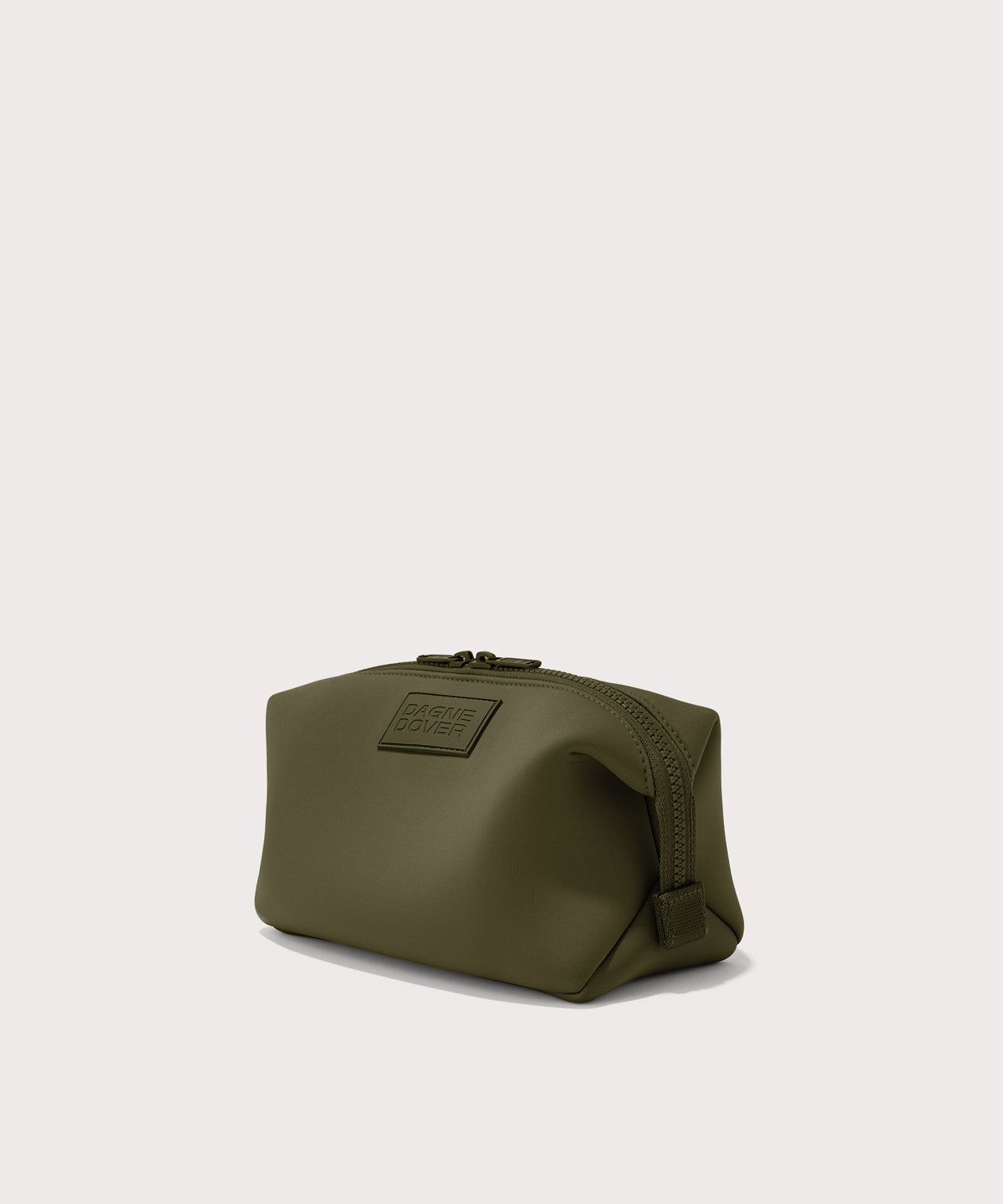 Hunter Toiletry Bag in Dark Moss. Large - Image 5