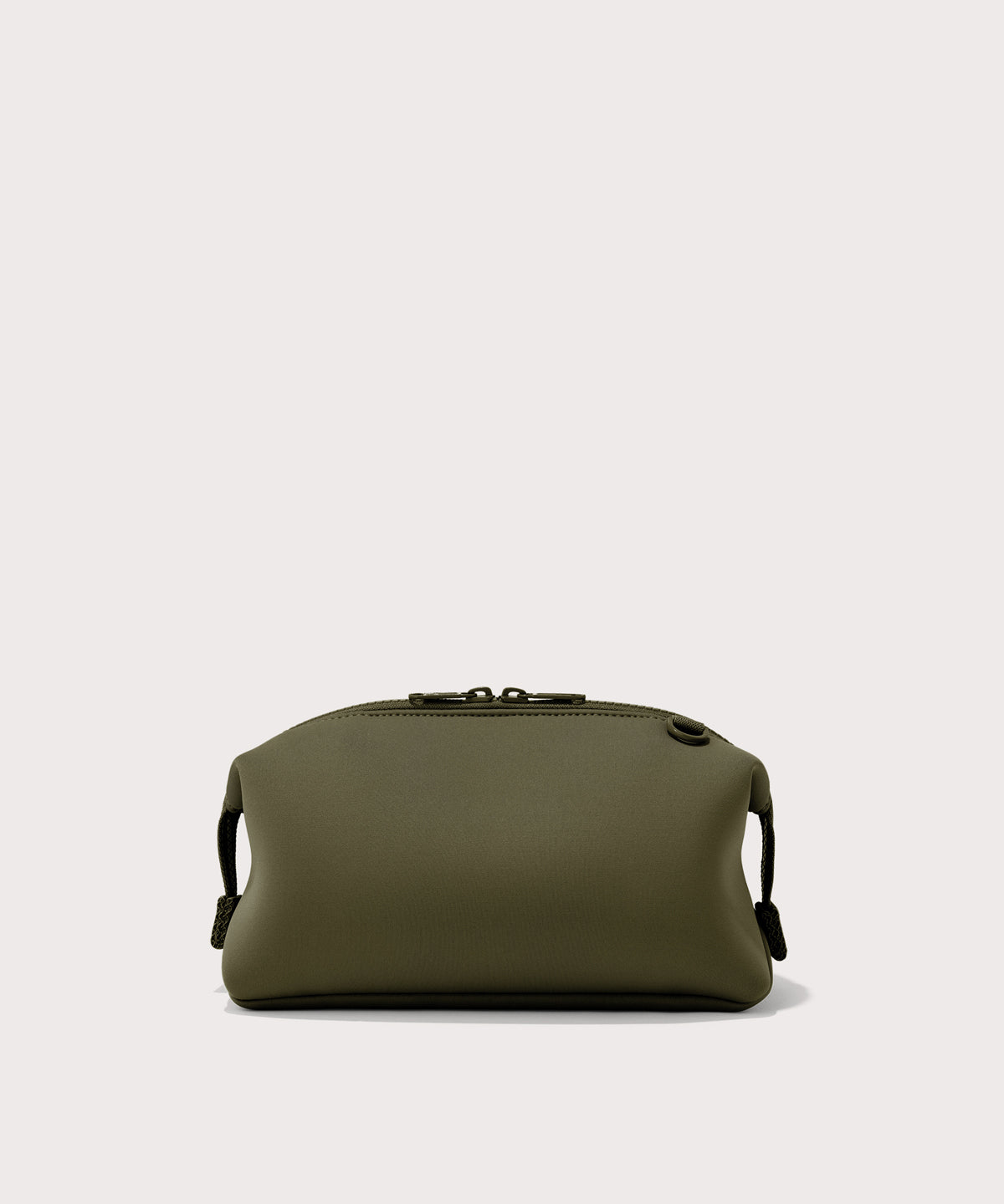 Hunter Toiletry Bag in Dark Moss. Large - Image 6