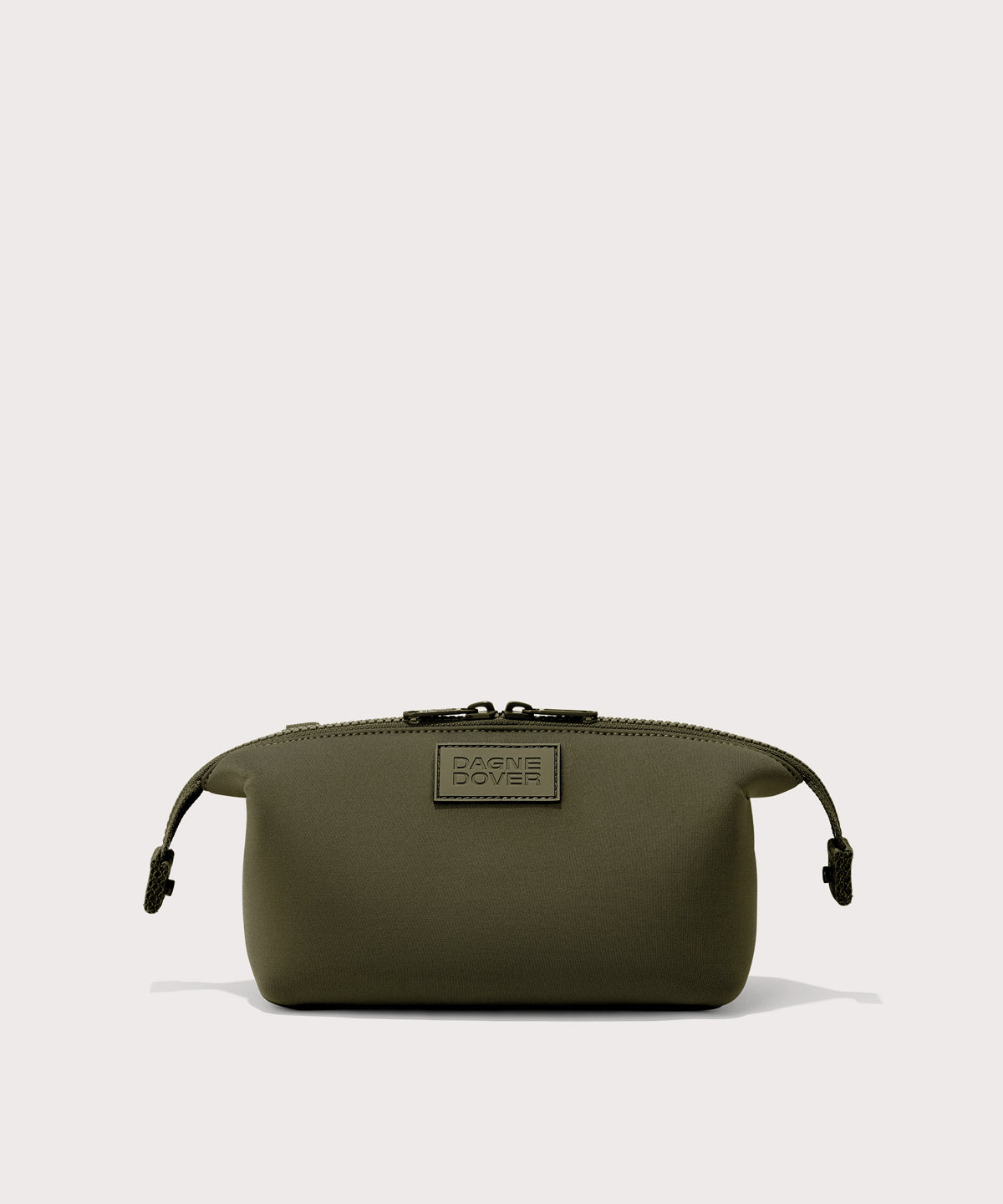 Hunter Toiletry Bag in Dark Moss. Small - Image 7