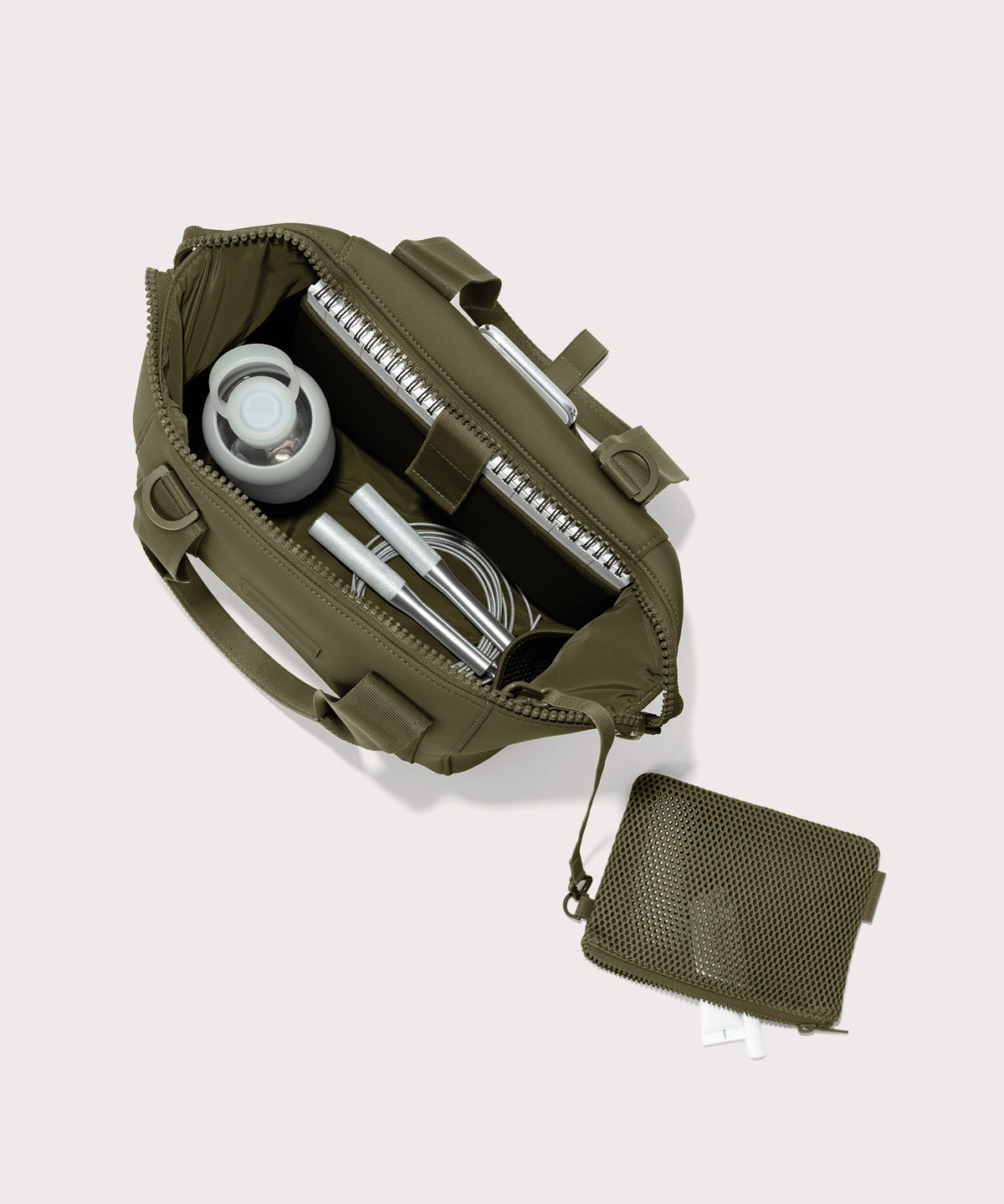 Landon Carryall in Dark Moss. Small - Image 2