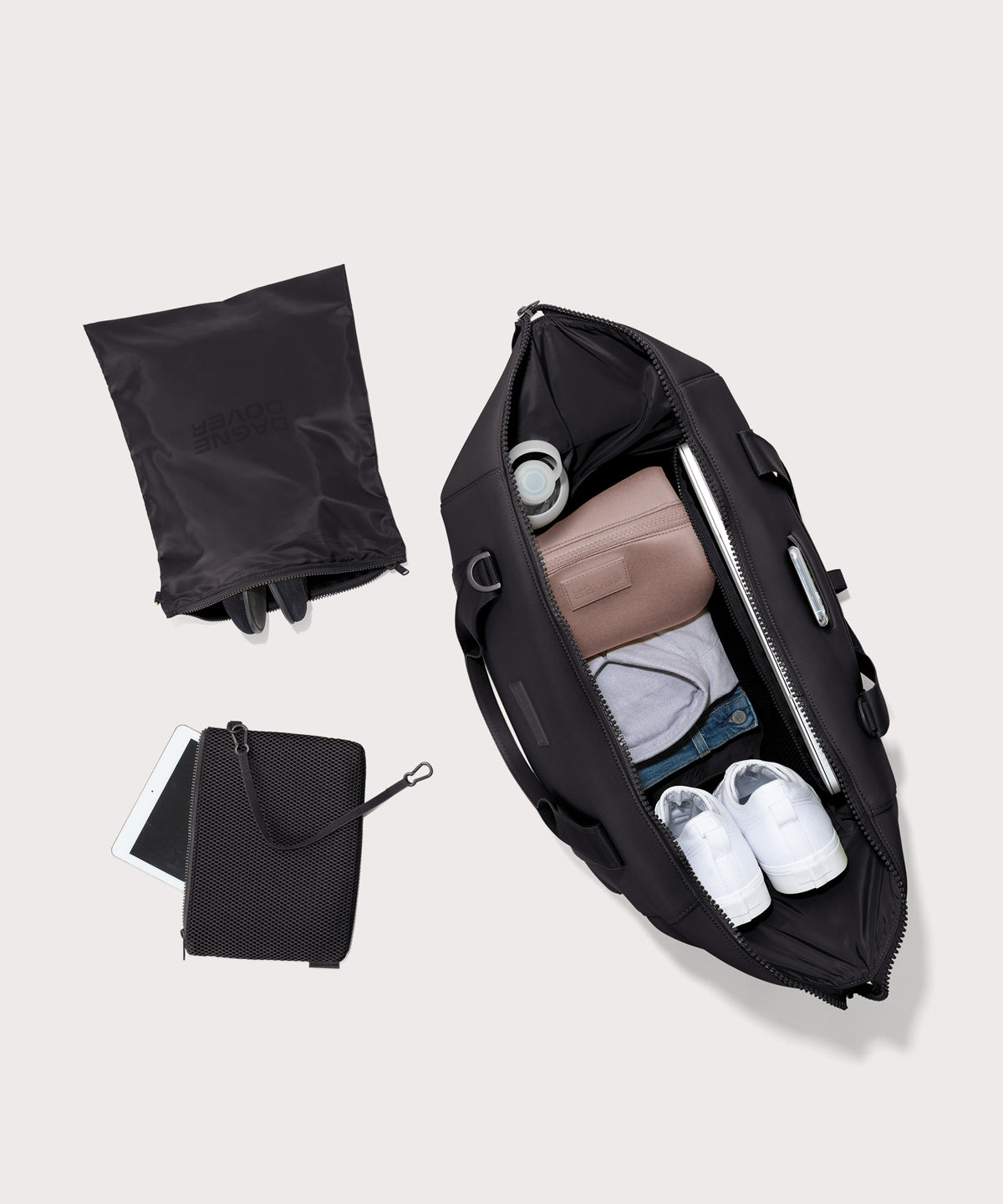 Landon Carryall in Onyx. Extra Large - Image 3