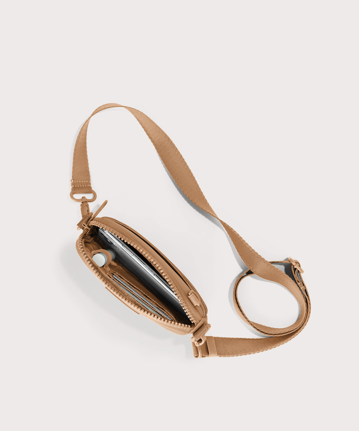 Mara Phone Sling in Camel - Image 2