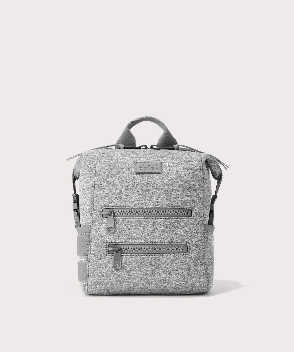 Indi Diaper Backpack in Heather Grey. Small