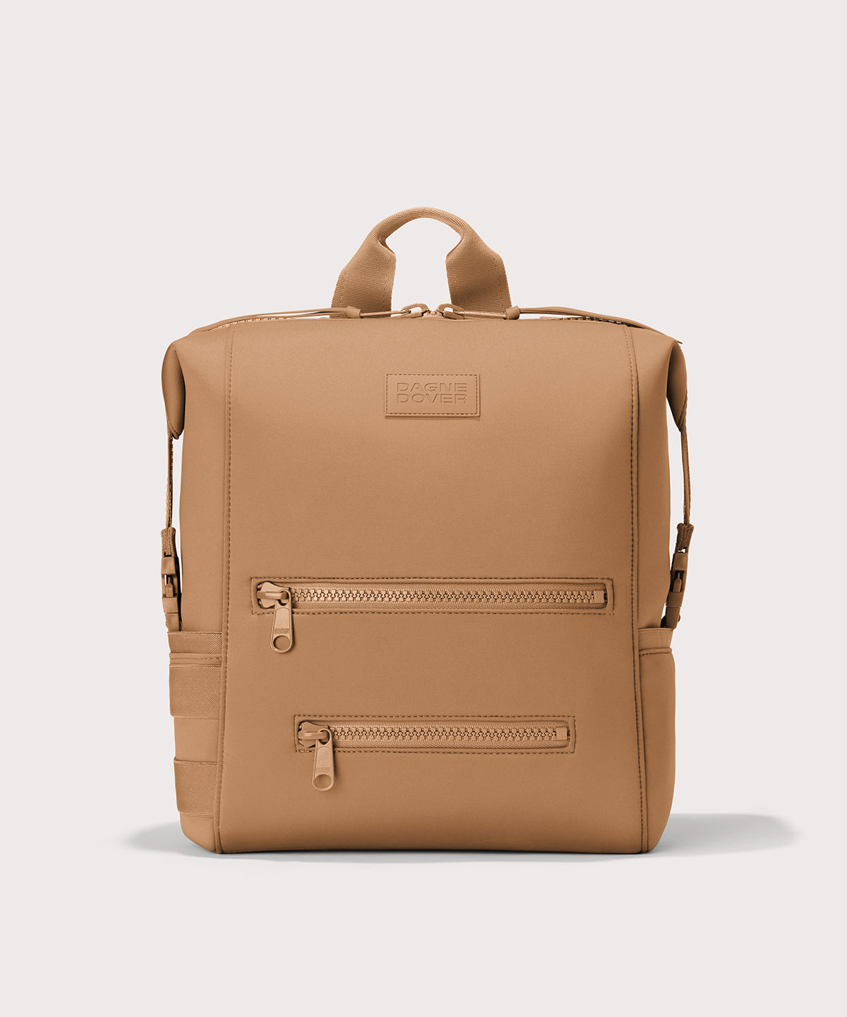 Indi Diaper Backpack in Camel. Large