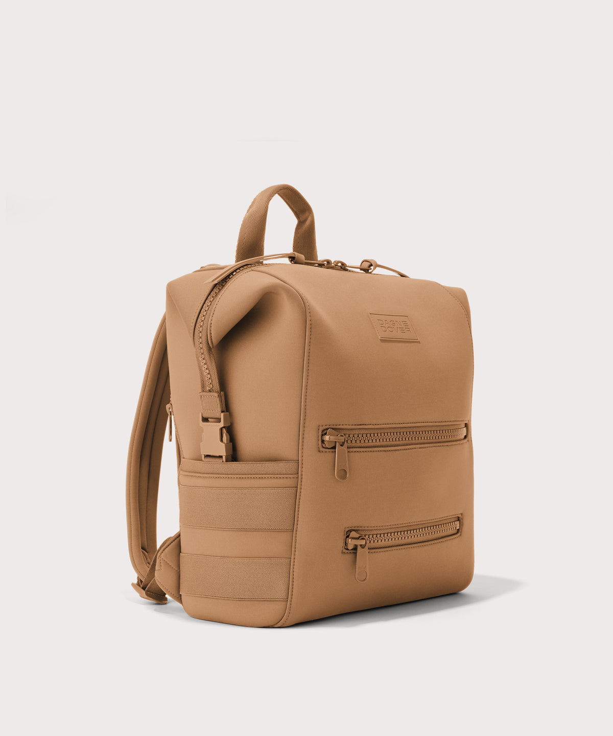 Indi Diaper Backpack in Camel. Medium - Image 4