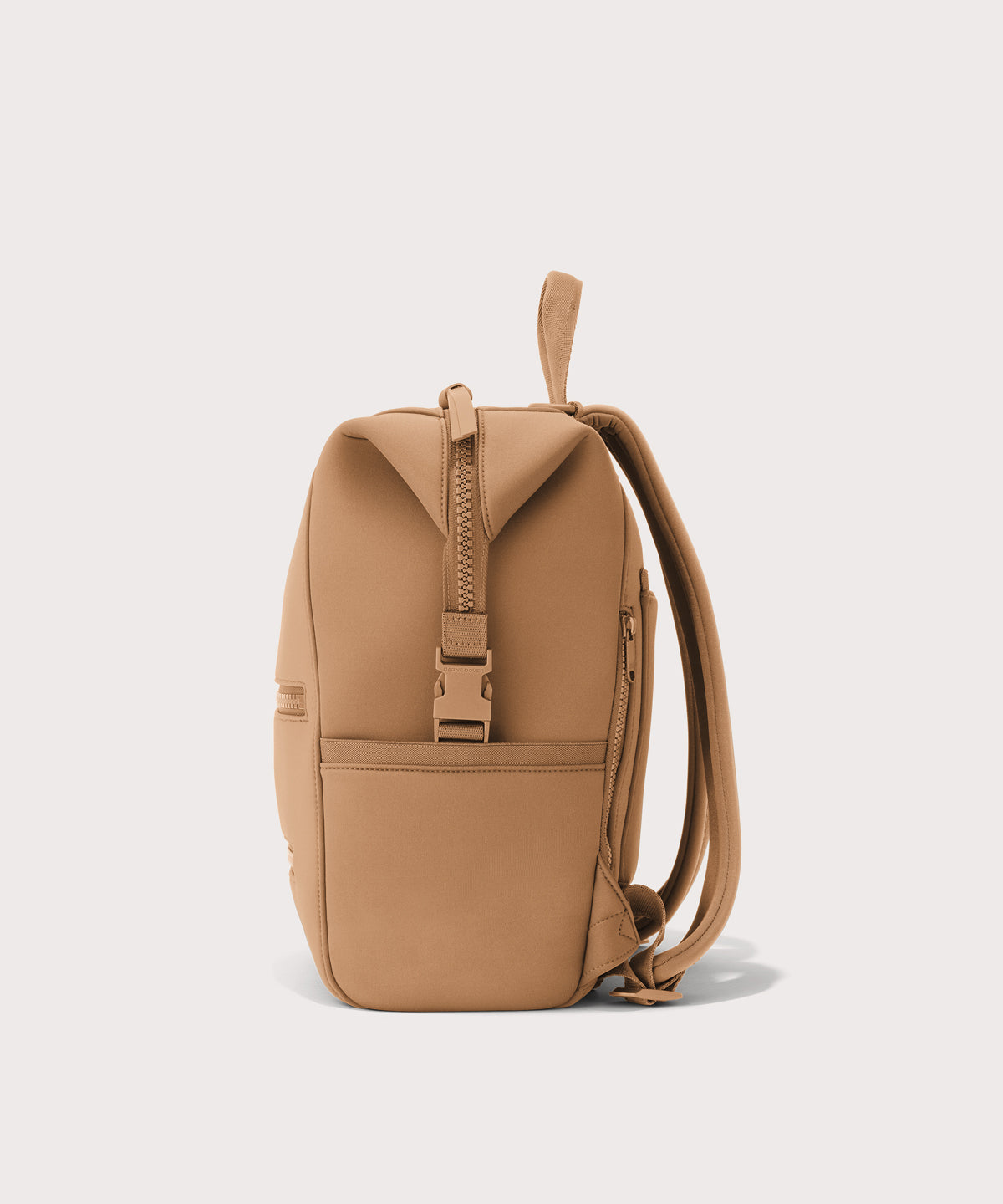 Indi Diaper Backpack in Camel. Medium - Image 6