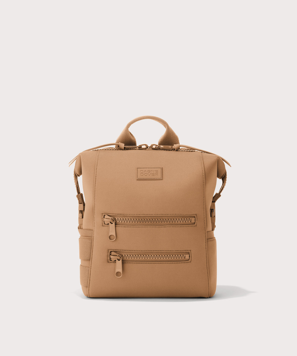 Indi Diaper Backpack in Camel. Small