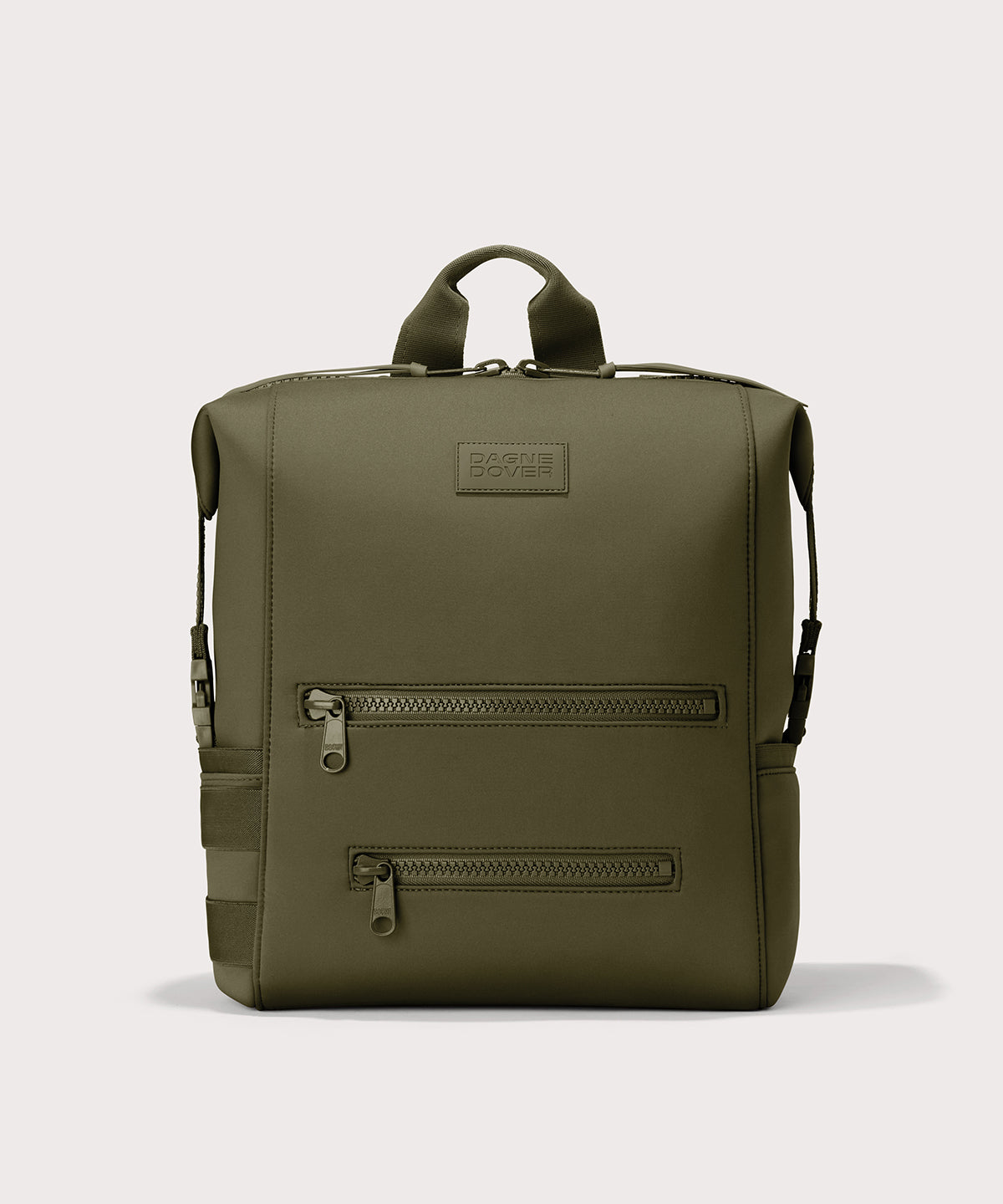 Indi Diaper Backpack in Dark Moss. Large