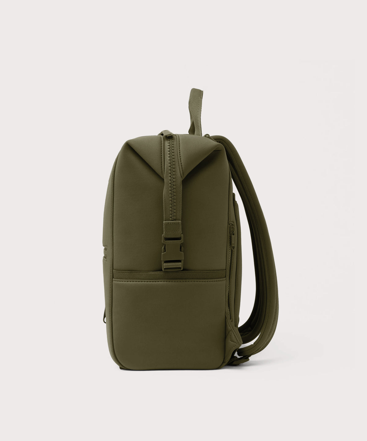 Indi Diaper Backpack in Dark Moss. Large - Image 6