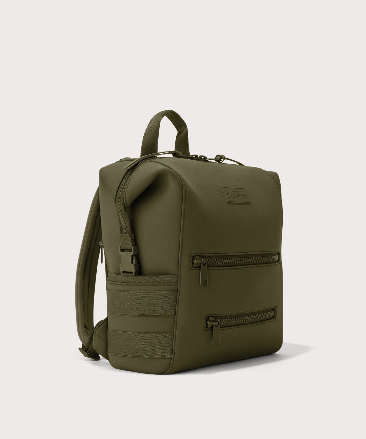 Indi Diaper Backpack in Dark Moss. Medium - Image 4