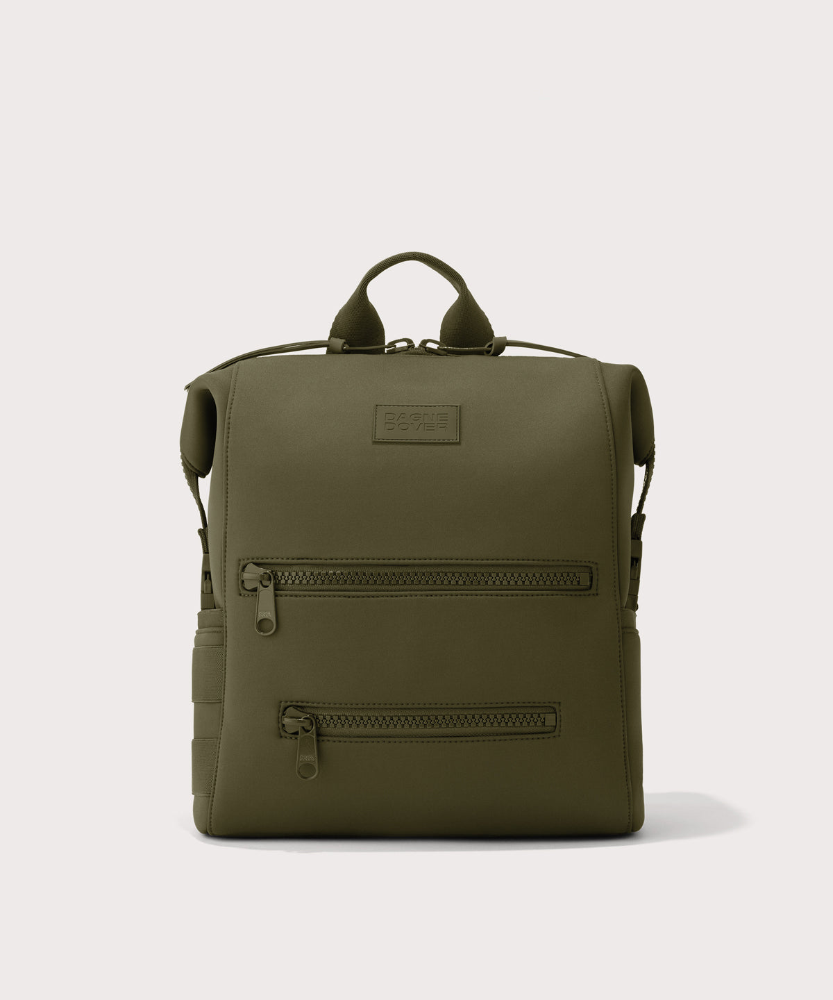 Indi Diaper Backpack in Dark Moss. Medium