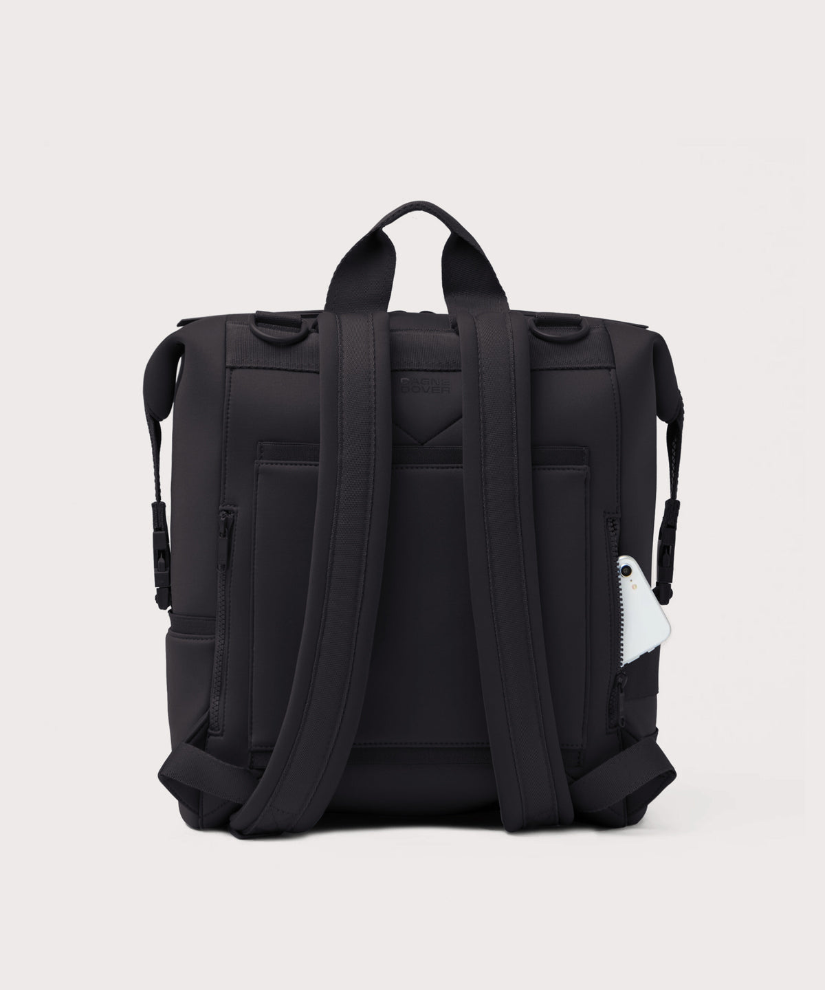Indi Diaper Backpack in Onyx. Large - Image 5