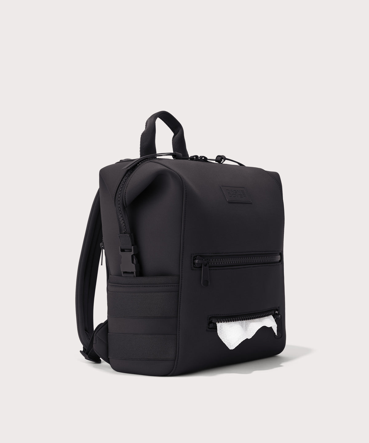 Indi Diaper Backpack in Onyx. Medium - Image 7