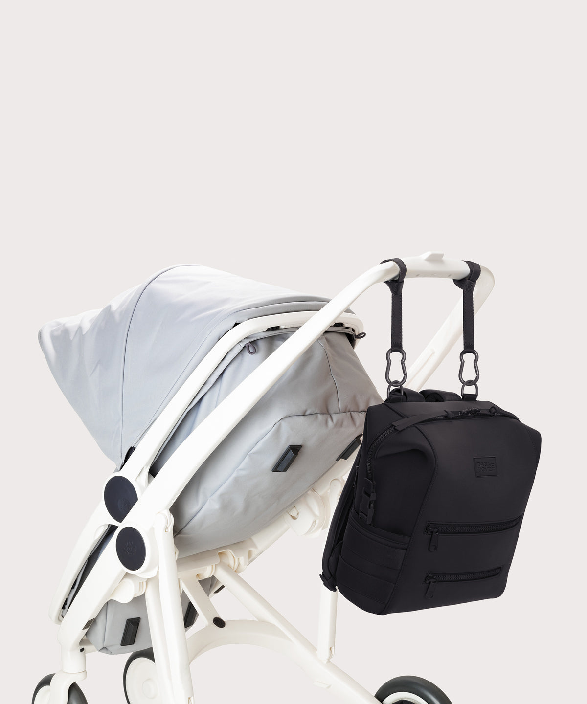 Indi Diaper Backpack in Onyx. Medium - Image 8