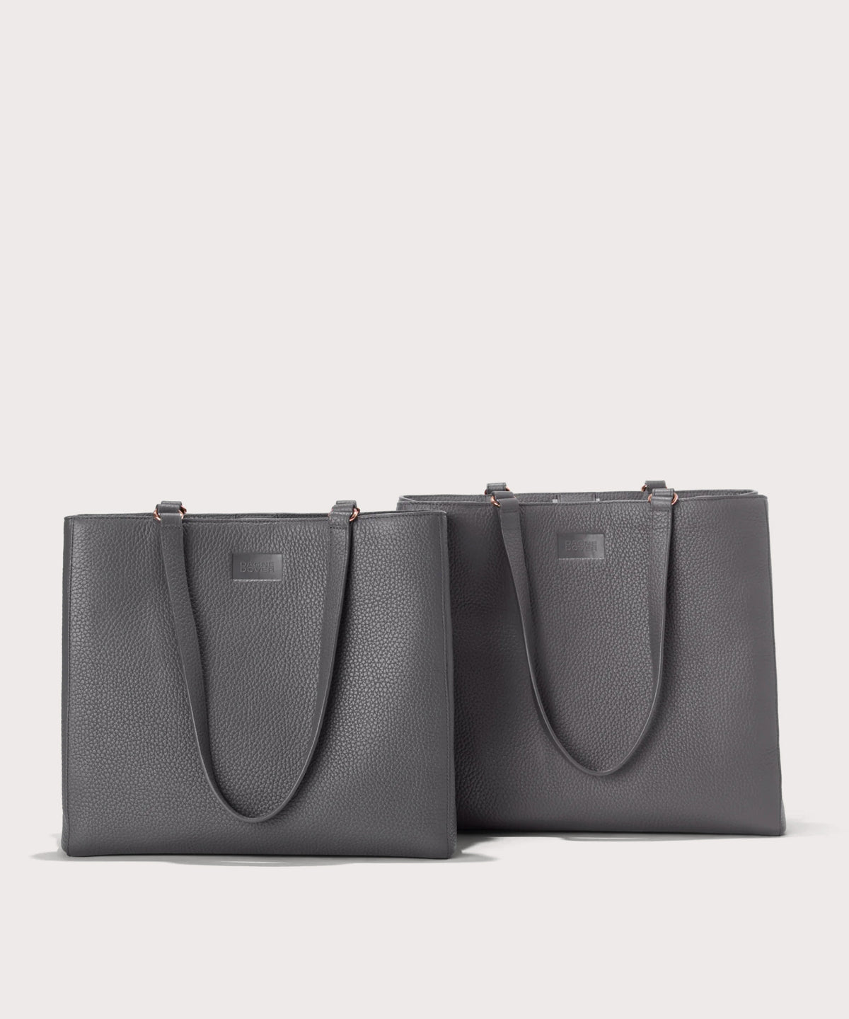 Allyn Tote in Graphite. Medium - Image 7