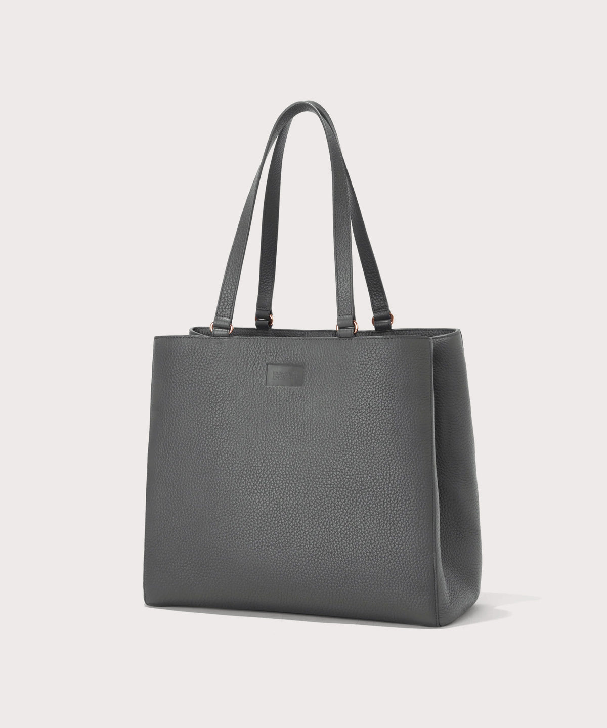 Allyn Tote in Graphite. Large - Image 3