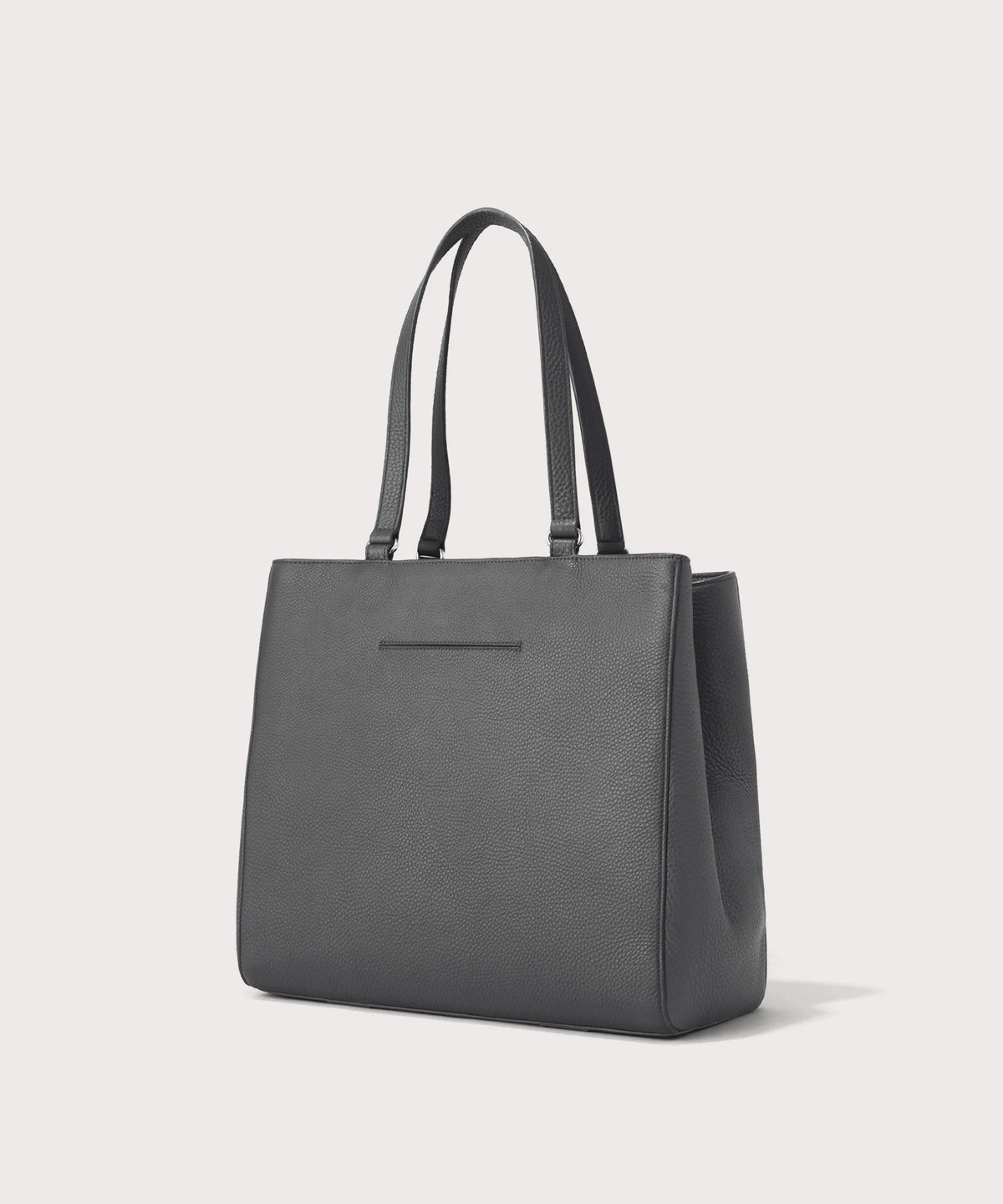 Allyn Tote in Graphite. Large - Image 4