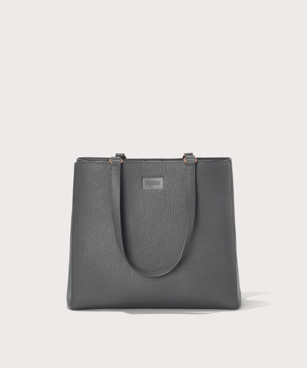 Allyn Tote in Graphite. Large - Image 5