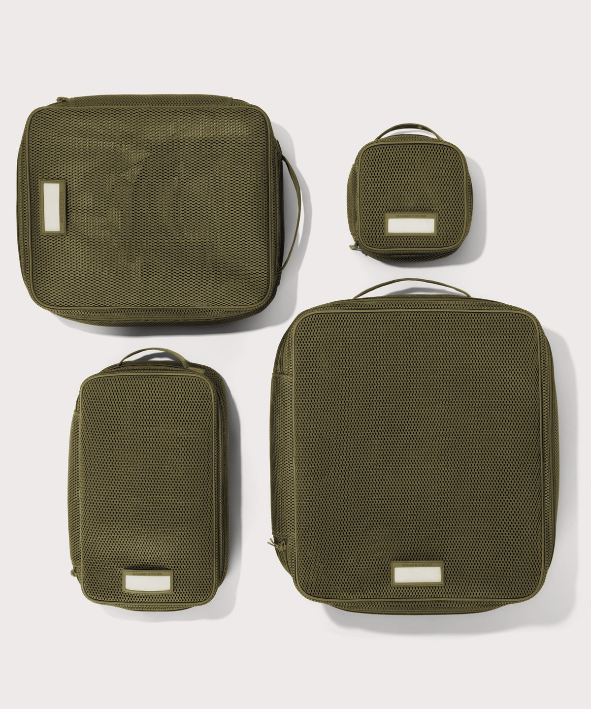 Roma Packing Cube in Dark Moss Air Mesh. Large - Image 5
