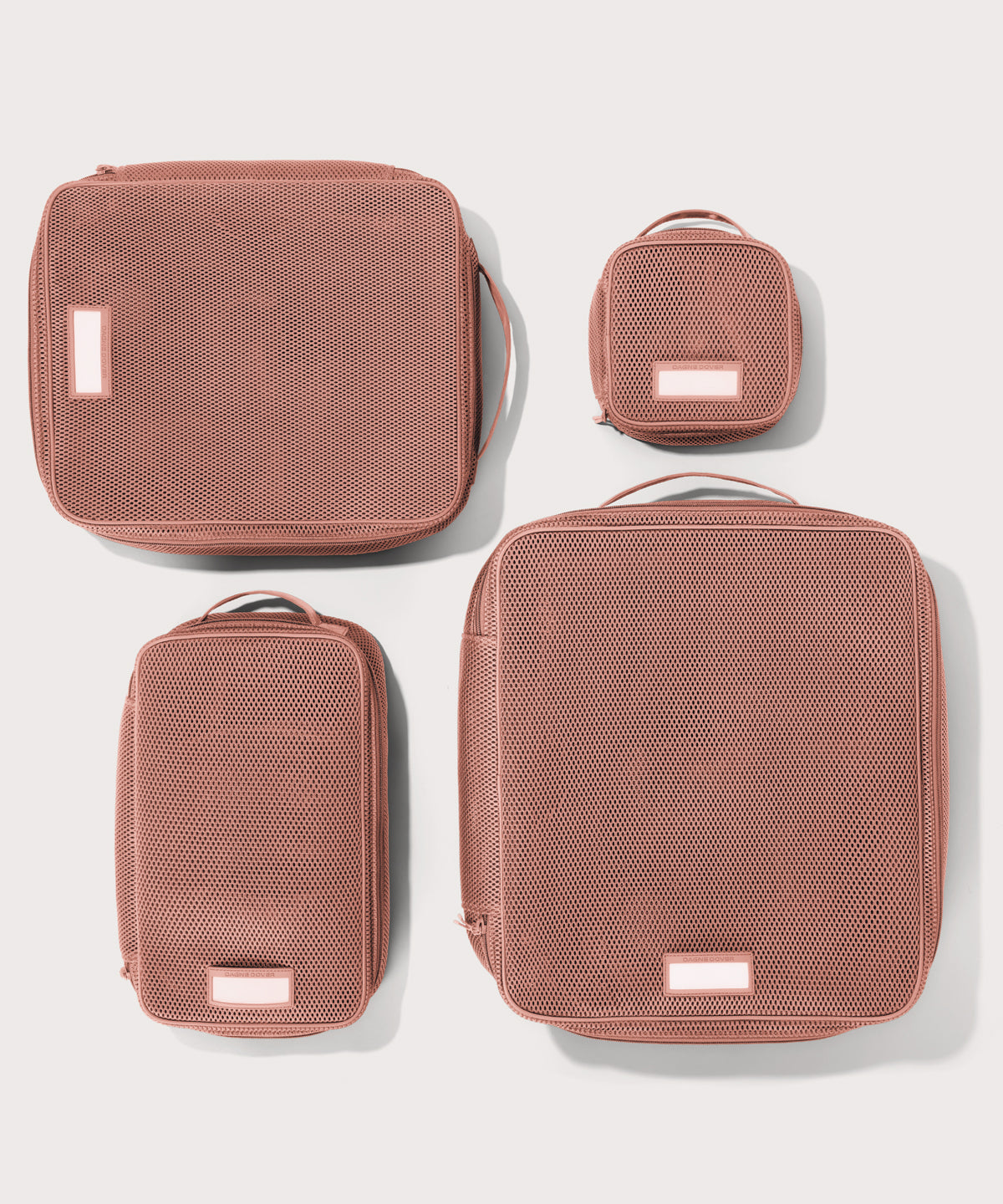 Roma Packing Cube in Warm Dust Air Mesh. Small - Image 5