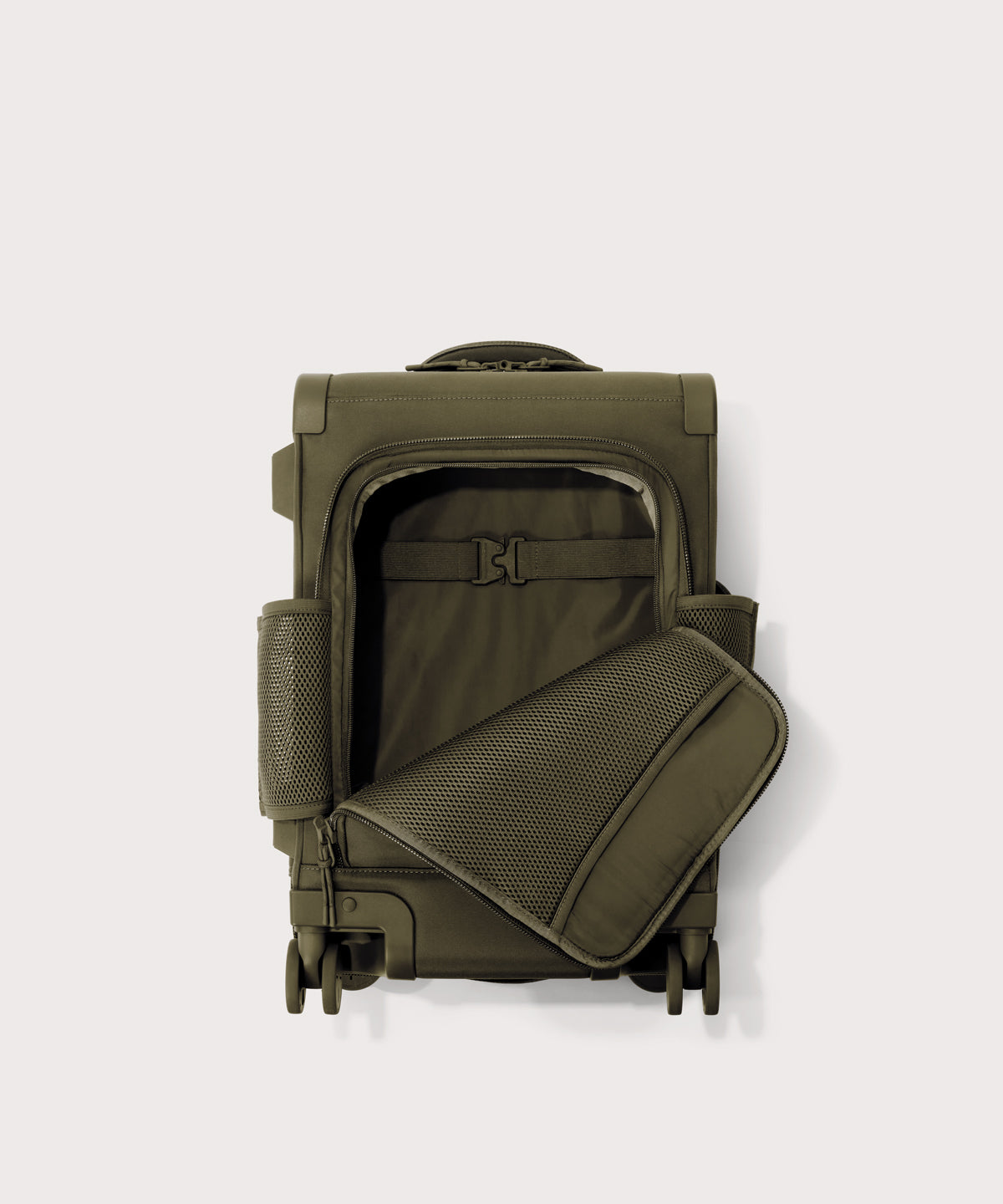 Seattle Carry-On Luggage in Dark Moss. Smaller - 20.5 inch - Image 5