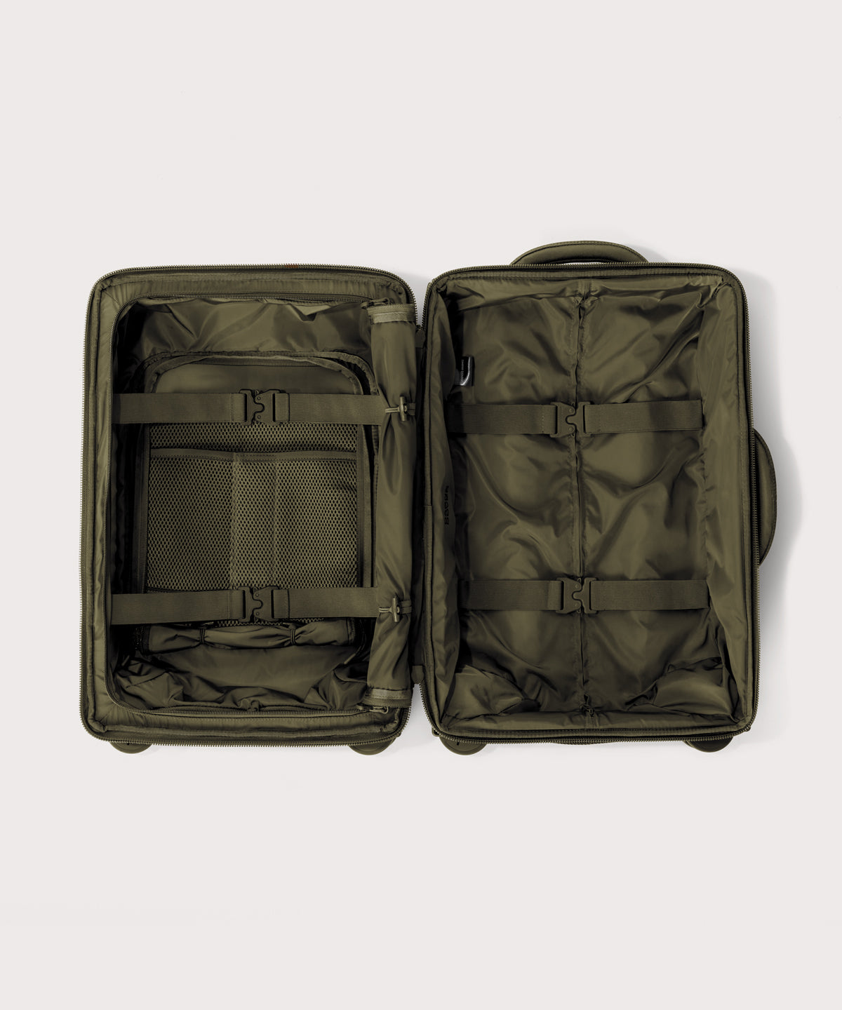 Seattle Carry-On Luggage in Dark Moss. Smaller - 20.5 inch - Image 6