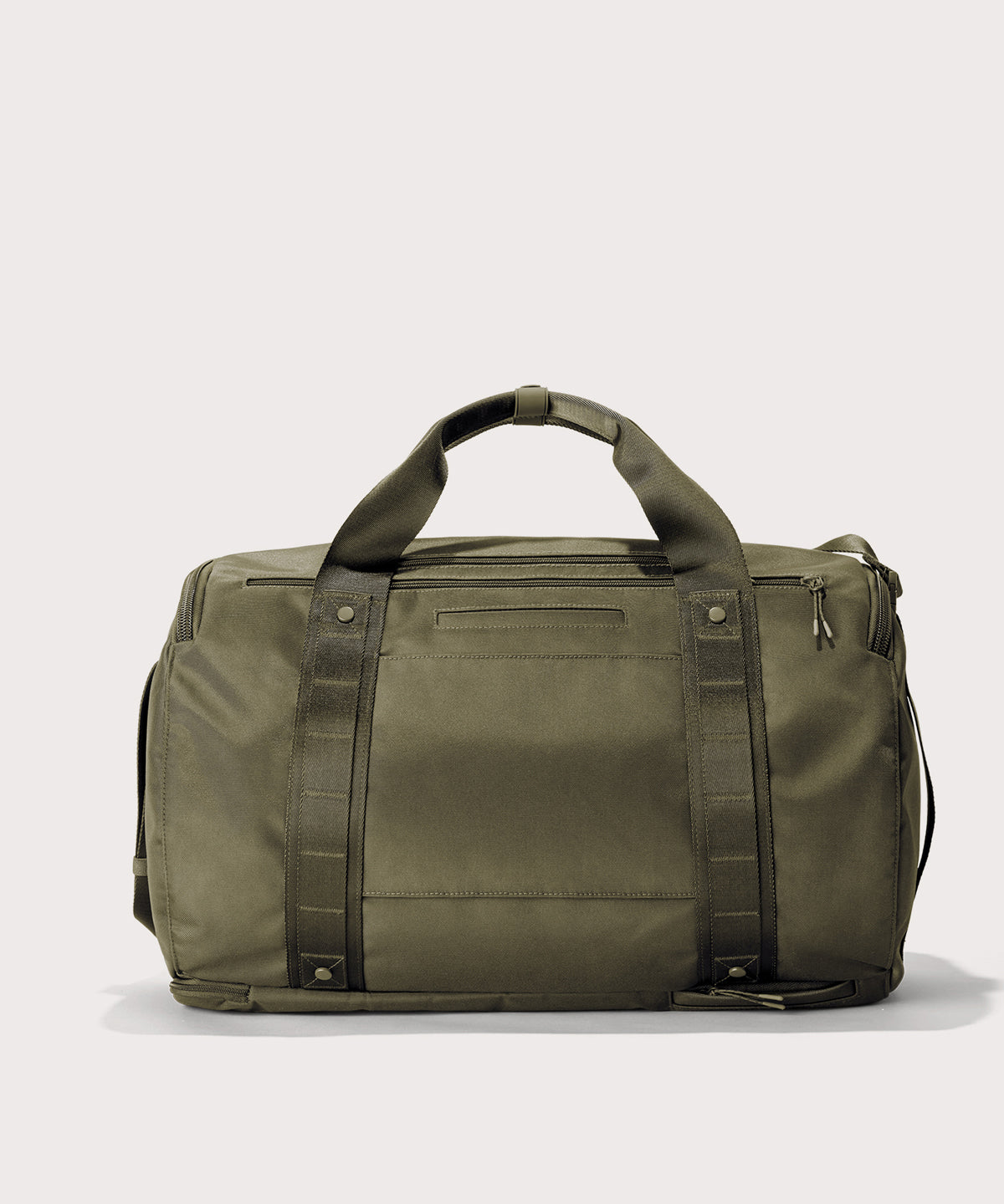 Denver Convertible Duffle in Dark Moss. Large - Image 4