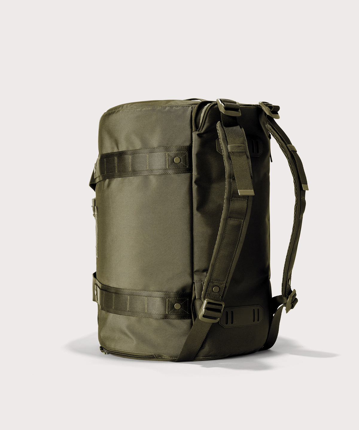 Denver Convertible Duffle in Dark Moss. Large - Image 5
